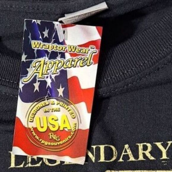 Deadwood South Dakota Wraptor Wear T Shirt - Picture 7 of 8